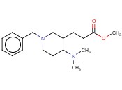 METHYL 3-[1-BENZYL-4-(DIMETHYLAMINO)PIPERIDIN-3-YL]PROPANOATE