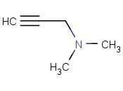 N,N-二甲基<span class='lighter'>炔</span><span class='lighter'>丙</span><span class='lighter'>胺</span>