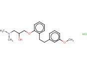 1-(二甲基氨基)-3-[2-[2-(3-甲氧基苯基)乙基]苯氧基]-2-丙醇盐酸盐
