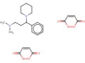 N,N-二甲基-3-苯基-3-<span class='lighter'>哌啶</span>-1-基丙烷-1-胺二[(2E)-丁-2-烯二<span class='lighter'>酸</span>酯]