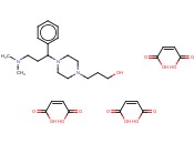 3-{4-[3-(二<span class='lighter'>甲</span><span class='lighter'>氨基</span>)-1-苯基丙基]哌嗪-1-基}丙烷-1-醇三[(2E)-丁-2-烯二<span class='lighter'>酸</span><span class='lighter'>酯</span>] (salt)