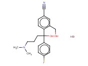 4-[4-(DIMETHYLAMINO)-1-(4-FLUOROPHENYL)-1-HYDROXYBUTYL]-3-(HYDROXYMETHYL)BENZONITRILE HYDROBROMIDE