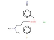 4-[4-(DIMETHYLAMINO)-1-(4-FLUOROPHENYL)-1-HYDROXYBUTYL]-3-(HYDROXYMETHYL)BENZONITRILE HYDROCHLORIDE