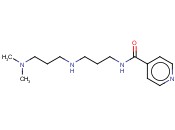 N-[3-(3-DIMETHYLAMINO-PROPYLAMINO)-PROPYL]-<span class='lighter'>ISONICOTINAMIDE</span>
