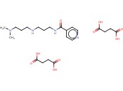 N-[3-(3-DIMETHYLAMINO-PROPYLAMINO)-PROPYL]-<span class='lighter'>ISONICOTINAMIDE</span> DISUCCINATE