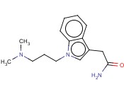 1-[3-(DIMETHYLAMINO)PROPYL]-INDOLE-3-ACETAMIDE