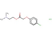 <span class='lighter'>MECLOFENOXATE</span> HYDROCHLORIDE