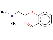 2-[2-(二甲胺基)<span class='lighter'>乙</span><span class='lighter'>氧基</span>]<span class='lighter'>苯</span><span class='lighter'>甲醛</span>