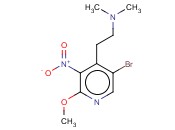 ETHENAMINE, 2-(5-BROMO-2-METHOXY-3-NITRO-4-PYRIDINYL)-N,N-DIMETHYL-
