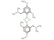 DI-MU-CHLOROBIS[2-[(DIMETHYLAMINO)METHYL]-4,6-DIMETHOXYPHENYL-C,N]DIPALLADIUM(II)