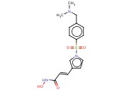 (E)-3-[1-(4-DIMETYLAMINOMETHYL-BENZENESULFONYL)-1H-PYRROL-3-YL]-N-HYDROXYACRYLAMIDE