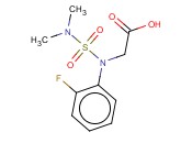 N-(DIMETHYLSULFAMOYL)-N-(2-FLUOROPHENYL)GLYCINE