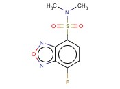 DBD-F [=4-(N,N-<span class='lighter'>二甲</span>氨基磺酰)-7-氟-2,1,3-<span class='lighter'>苯</span>并恶<span class='lighter'>二</span>唑][<span class='lighter'>用于</span><span class='lighter'>高效</span><span class='lighter'>液</span><span class='lighter'>相</span><span class='lighter'>色谱</span><span class='lighter'>标记</span>]