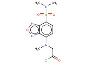 DBD-COCl [=4-(N,N-<span class='lighter'>二甲</span>基氨磺酰)-7-(N-氯甲酰甲基-N-甲氨基)-2,1,3-<span class='lighter'>苯</span>并恶<span class='lighter'>二</span>唑][<span class='lighter'>用于</span><span class='lighter'>高效</span><span class='lighter'>液</span><span class='lighter'>相</span><span class='lighter'>色谱</span><span class='lighter'>标记</span>]
