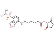 6-[[7-(N,N-二<span class='lighter'>甲</span><span class='lighter'>氨基</span>磺<span class='lighter'>酰</span>)-2,1,3-<span class='lighter'>苯</span>并恶二唑-4-<span class='lighter'>基</span>]<span class='lighter'>氨基</span>]己酸琥珀<span class='lighter'>酰</span>亚胺酯