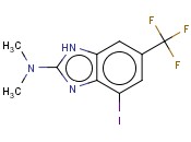 2-DIMETHYLAMINO-4-IODO-6-TRIFLUOROMETHYLBENZOIMIDAZOLE
