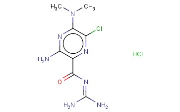 5-(N,N-二甲基)<span class='lighter'>阿</span>米<span class='lighter'>洛</span>利盐酸盐