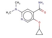 5-CYCLOPROPOXY-2-(DIMETHYLAMINO)<span class='lighter'>ISONICOTINAMIDE</span>