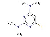 2,4-BIS(DIMETHYLAMINO)-6-FLUOROPYRIMIDINE