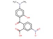 2'-CARBOXY-4-DIMETHYLAMINO-2-HYDROXY-4'-NITROBENZOPHENONE