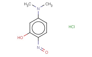 2-亚硝基-5-二甲<span class='lighter'>氨基</span>苯酚<span class='lighter'>盐酸盐</span>