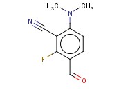 3-<span class='lighter'>氰</span><span class='lighter'>基</span>-4-二甲胺基-2-氟代<span class='lighter'>苯</span><span class='lighter'>甲醛</span>