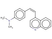 4-(4-<span class='lighter'>二</span>甲氨基<span class='lighter'>苯乙烯基</span>)喹啉