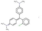 N-(4-((2-CHLOROPHENYL)[4-(DIMETHYLAMINO)PHENYL]METHYLENE)CYCLOHEXA-2,5-DIEN-1-YLIDENE)-N-METHYLMETHANAMINIUM IODIDE