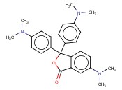 6-<span class='lighter'>二甲</span><span class='lighter'>氨基</span>-3,3-双(4-<span class='lighter'>二甲</span>基<span class='lighter'>氨基</span>苯基)<span class='lighter'>苯</span>酞