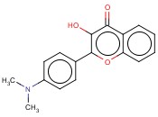 2-[4-(DIMETHYLAMINO)PHENYL]-3-HYDROXYCHROMEN-4-ONE