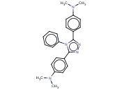 N-(4-(5-[4-(DIMETHYLAMINO)PHENYL]-4-PHENYL-4H-1,2,4-TRIAZOL-3-YL)PHENYL)-N,N-DIMETHYLAMINE