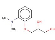 1,2-丙<span class='lighter'>二</span>醇,3-(o-(<span class='lighter'>二甲</span><span class='lighter'>氨基</span>)<span class='lighter'>苯</span>氧基)-