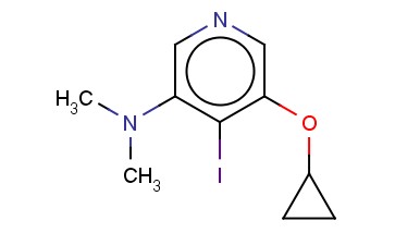 5-CYCLOPROPOXY-4-IODO-N,N-DIMETHYLPYRIDIN-3-AMINE