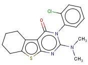 3-(2-CHLOROPHENYL)-2-(DIMETHYLAMINO)-5,6,7,8-TETRAHYDROBENZO[4,5]THIENO[2,3-D]PYRIMIDIN-4(3H)-ONE