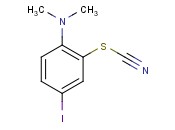 2-(DIMETHYL<span class='lighter'>AMINO</span>)-5-IODOPHENYL THIOCYANATE