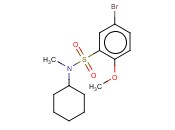 5-BROMO-N-CYCLOHEXYL-2-METHOXY-N-METHYLBENZENESULFONAMIDE