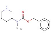 N-(甲基)-N-(<span class='lighter'>哌啶</span>-3-基)<span class='lighter'>氨基</span>甲酸苄酯