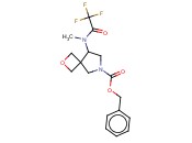 2-氧杂-6-氮杂螺[3.4]辛烷-6-羧酸的<span class='lighter'>酸</span>，8-[甲基（2,2,2-三氟<span class='lighter'>乙酰</span>基）<span class='lighter'>氨基</span>]-，苯<span class='lighter'>甲</span><span class='lighter'>酯</span>