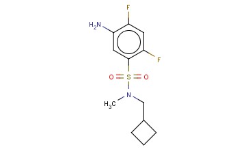 5-AMINO-N-(CYCLOBUTYLMETHYL)-2,4-DIFLUORO-N-METHYLBENZENE-1-SULFONAMIDE