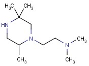 N,N-dimethyl-2-(2,5,5-trimethylpiperazin-1-yl)ethanamine