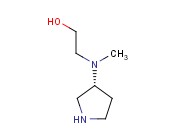 (R)-2-(<span class='lighter'>甲基</span>(<span class='lighter'>吡咯烷</span>-3-基)氨基)乙醇