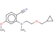 2-([2-(CYCLOPROPYLMETHOXY)ETHYL](METHYL)AMINO)-<span class='lighter'>4-METHOXYBENZONITRILE</span>