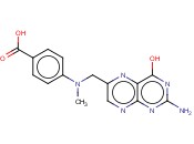 4-[[(2-<span class='lighter'>AMINO</span>-4-HYDROXYPTERIDIN-6-YL)METHYL]METHYL<span class='lighter'>AMINO</span>]BENZOIC ACID