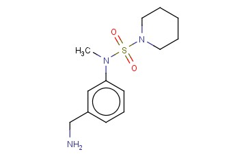N-[3-(AMINOMETHYL)PHENYL]-N-METHYLPIPERIDINE-1-SULFONAMIDE