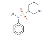 N-METHYL-N-<span class='lighter'>PHENYLPIPERIDINE</span>-3-SULFONAMIDE