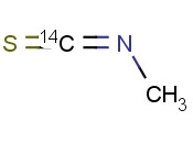 METHYL ISOTHIOCYANATE, [CYANO-14C]-