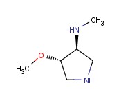 3-<span class='lighter'>吡咯烷</span>胺,4-甲氧基-N-<span class='lighter'>甲基</span>-,(3S,4S)-