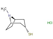 8-甲基-8-<span class='lighter'>氮</span><span class='lighter'>杂</span>双<span class='lighter'>环</span>[3.2.1]辛烷-3-硫醇<span class='lighter'>盐酸盐</span>