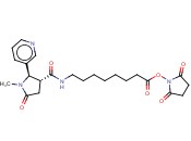 2,5-DIOXOPYRROLIDIN-1-YL-8-((2R,3R)-1-METHYL-5-OXO-2-(PYRIDIN-3-YL)PYRROLIDINE-3-CARBOXAMIDO)OCTANOATE