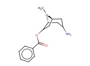 3-AMINO-8-METHYL-8-AZA-BICYCLO[3.2.1]OCTAN-6-YLBENZOATE